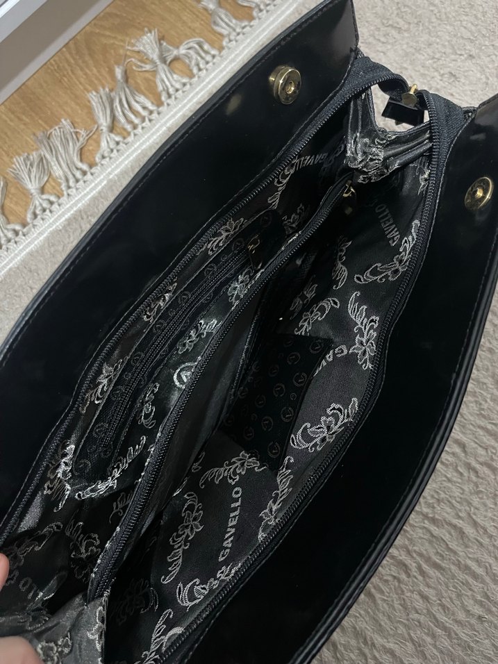 Vintage model kol çantası - Görsel 3