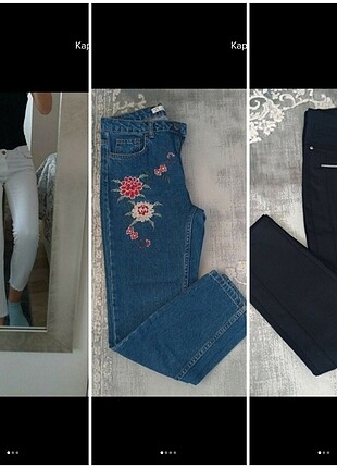 Zara beyaz jean