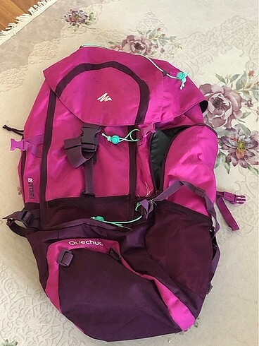 Forclaz 50 litre pembe sırt çantası
