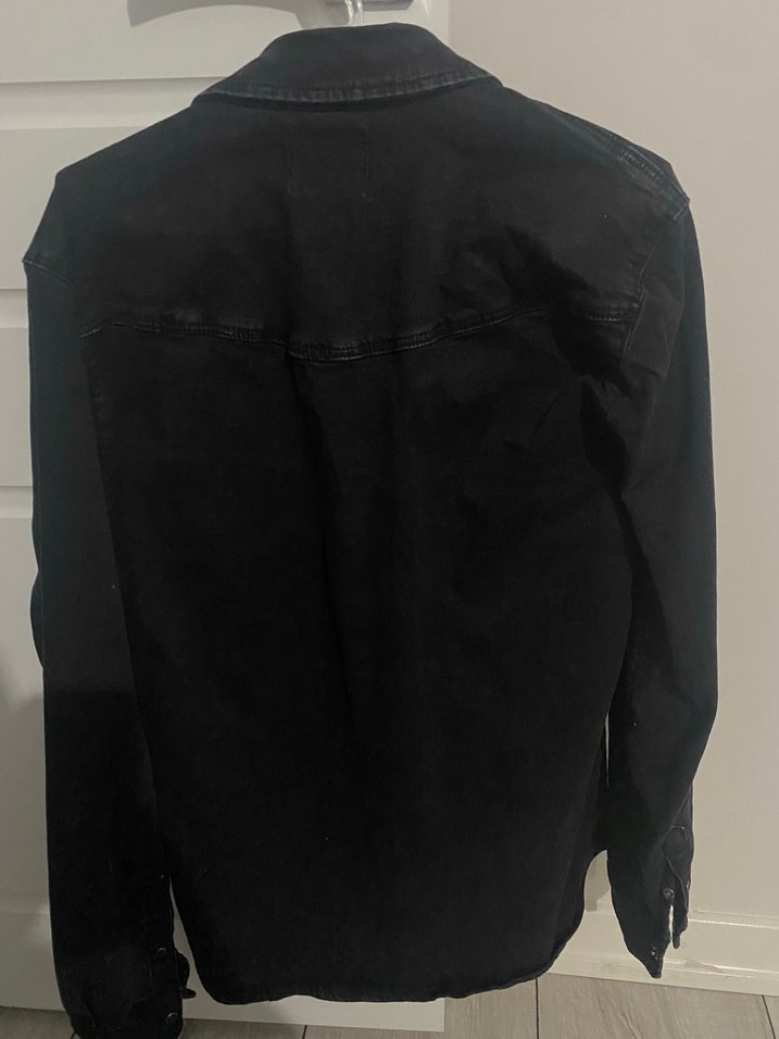 Siyah Denim Gömlek bershka — görsel 5/6