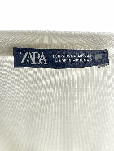 s Beden beyaz Renk Zara Bluz %70 İndirimli.