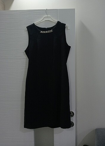 44 Beden siyah Renk Kısa elbise 
