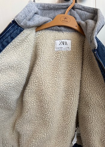 Kapüşonlu Erkek Çocuk Kot Ceket - Görsel 4