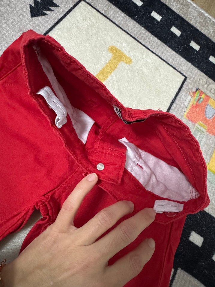 Kırmızı Erkek Çocuk Şort - Görsel 5