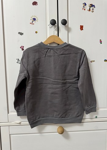 Gri Erkek Çocuk Sweatshirt - Görsel 6