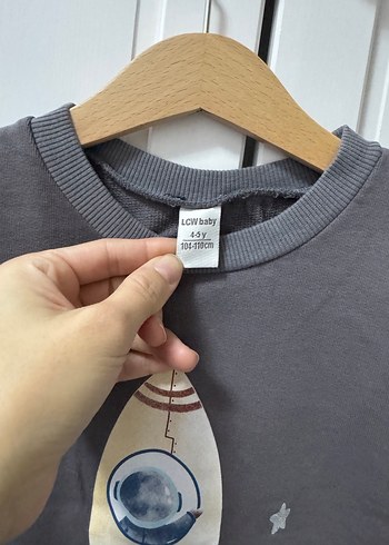 Gri Erkek Çocuk Sweatshirt - Görsel 3