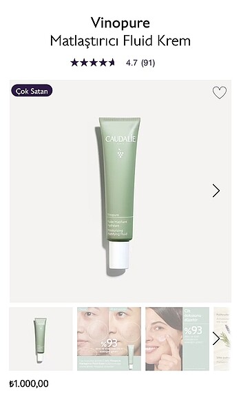 CAUDELİE FLUID KREM