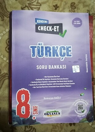 8. Sınıf Okyanus yayınları Türkçe