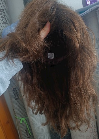 gerçek saç peruk - Görsel 14