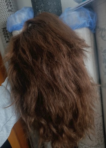 gerçek saç peruk - Görsel 15