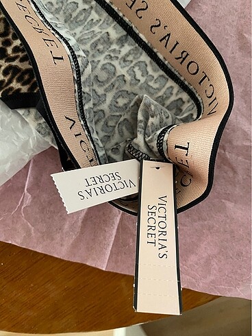 Victoria s Secret Logolu Pamuklu Hiphugger Külot