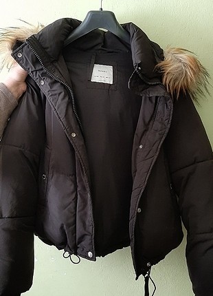 BERSHKA AZ GİYİLMİŞ MONT