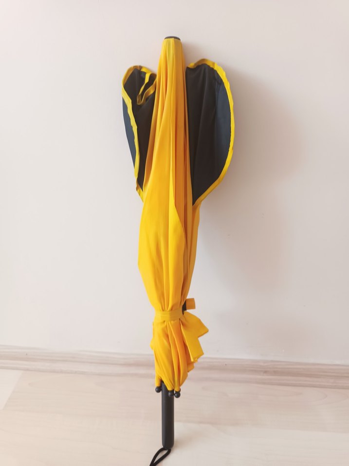 Sarı Panda Figürlü Kadın Şemsiye - Görsel 4