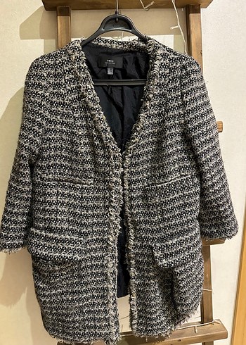 Mango kalın ceket - Görsel 2