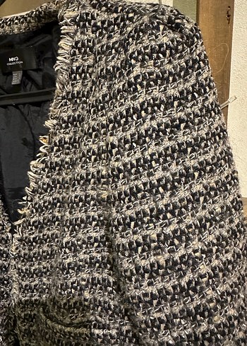 Mango kalın ceket - Görsel 4