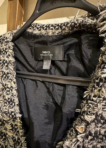 Mango kalın ceket - Görsel 3