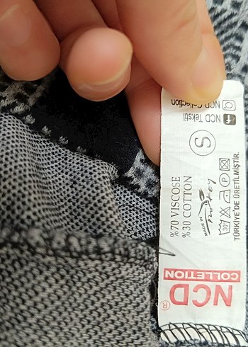 Gri Kareli Midi Kadın Kumaş Pantolon - Görsel 5