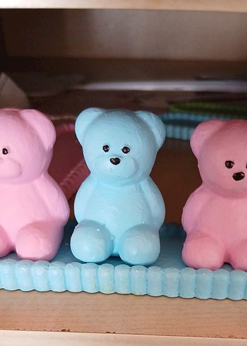 Pastel Pembe Ayıcık Oyuncak - Görsel 2