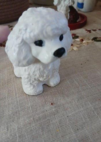 Beyaz Köpek Figürleri Seti - Görsel 3