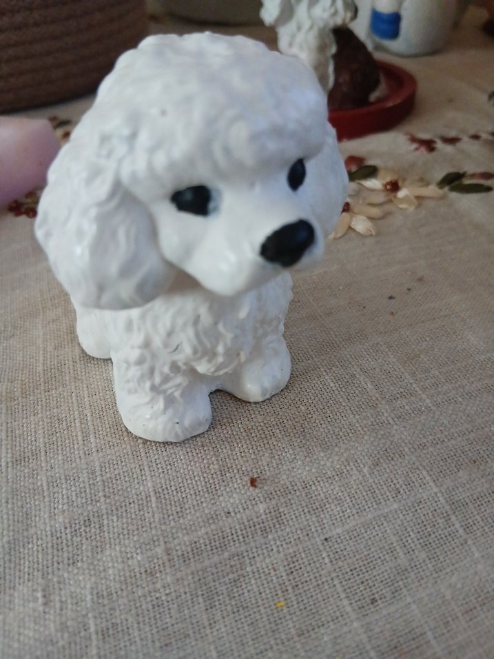 Beyaz Köpek Figürleri Seti - Görsel 3