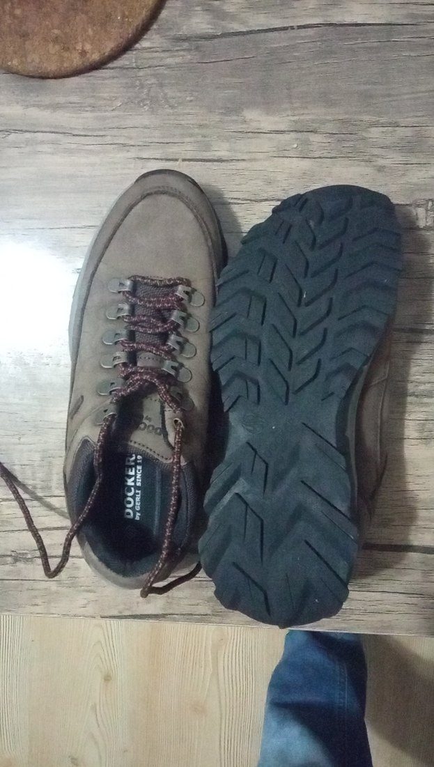 Erkek Gri Süet Günlük Outdoor Ayakkabı dockers - Görsel 4