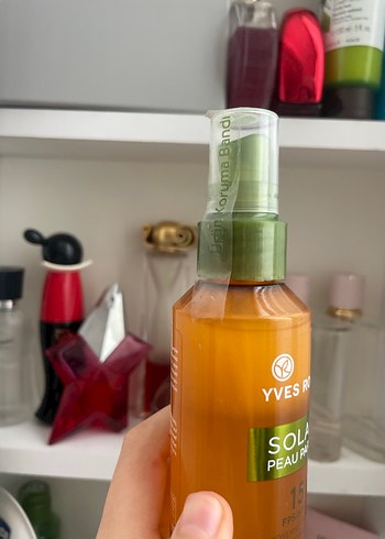 Yves Rocher Güzelleştirici Güneş Yağı SPF 15 - Görsel 3