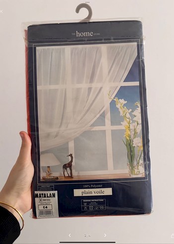 Parlak Kırmızı Tek Panel Perde - Görsel 2