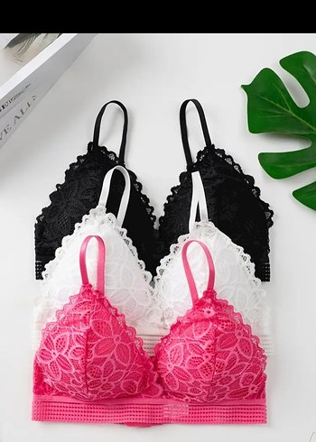 Bohem Tarzda Renkli Dantelli Kadın Bralet