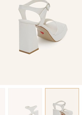 Marcatelli Margaret Topuklu Gelin Ayakkabısı - Görsel 3