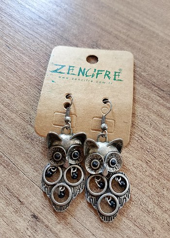 Bohem Tarz Uzun Baykuş Küpeler - Görsel 3