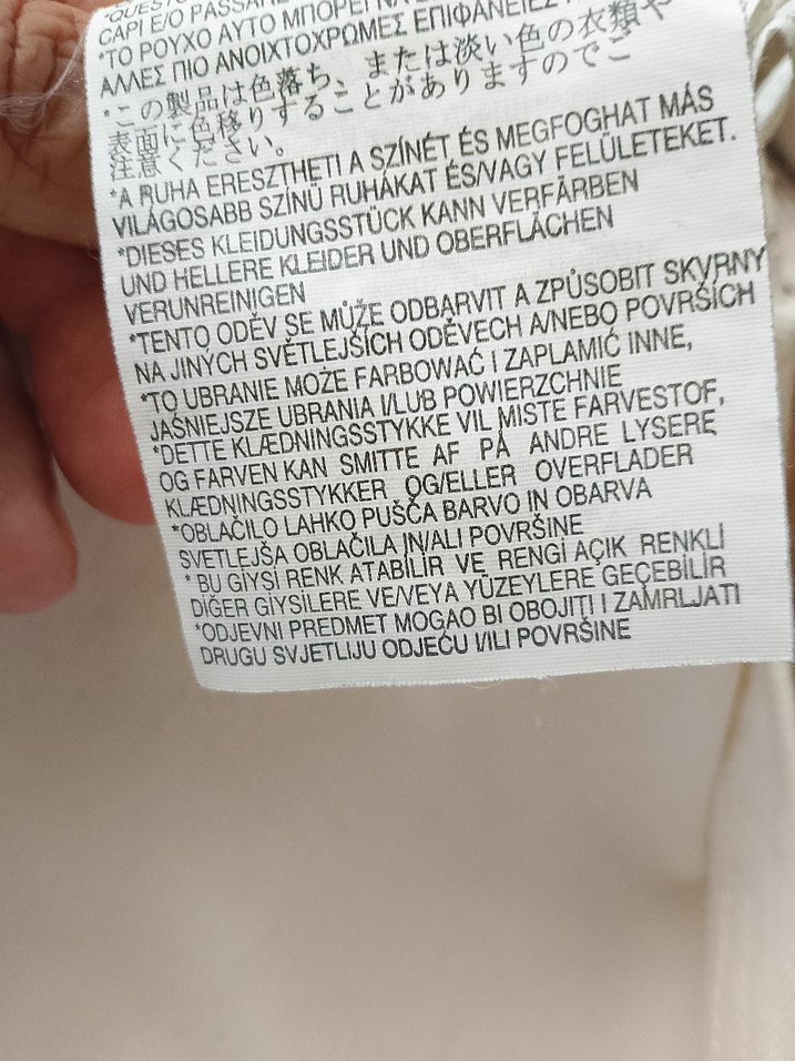 Beyaz Keten Kısa Kollu Basic Tişört - Görsel 4