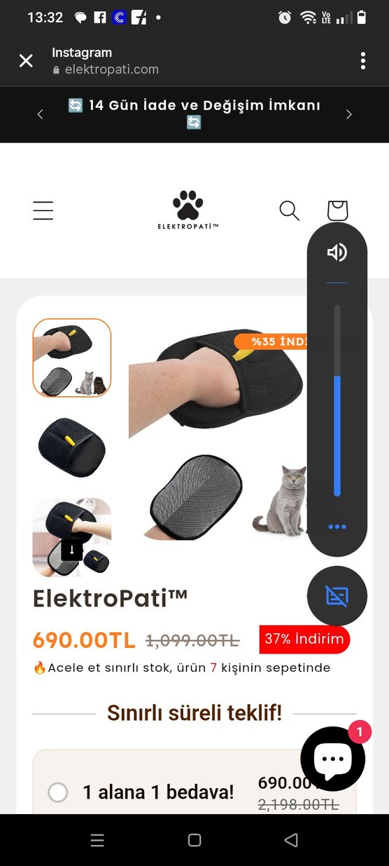 Kedi köpek tüy toplama eldiveni - Görsel 5