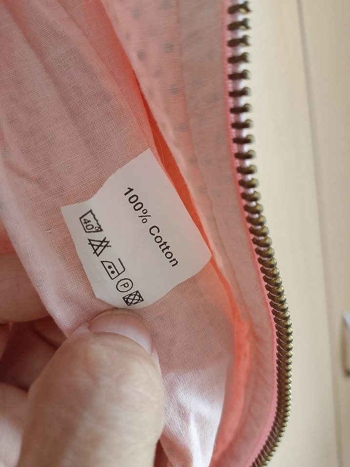 Pembe Kısa Kollu Elbise - Görsel 4