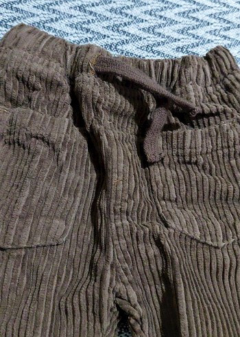 Erkek Çocuk Kahverengi Bol Kesim Pantolon - Görsel 2