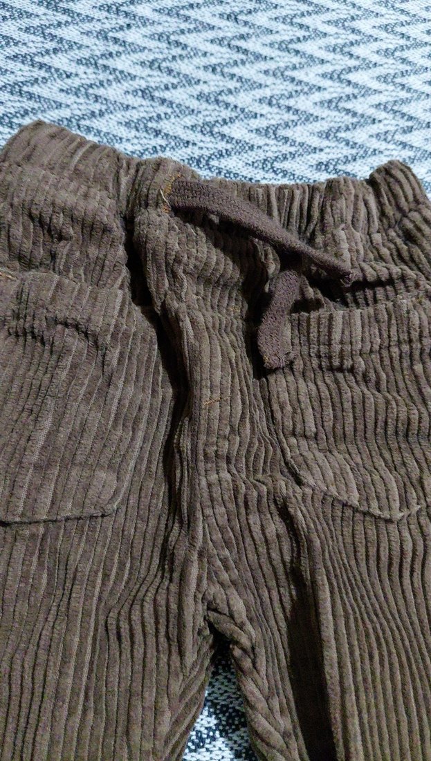 Erkek Çocuk Kahverengi Bol Kesim Pantolon - Görsel 2