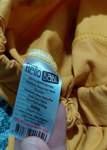 Sarı Kadın Midi Kumaş Pantolon - Görsel 3