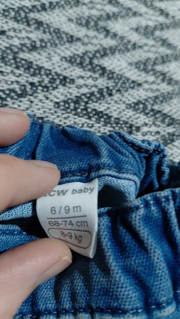 Erkek Çocuk Mavi İnce Kesim Kot Pantolon - Görsel 2