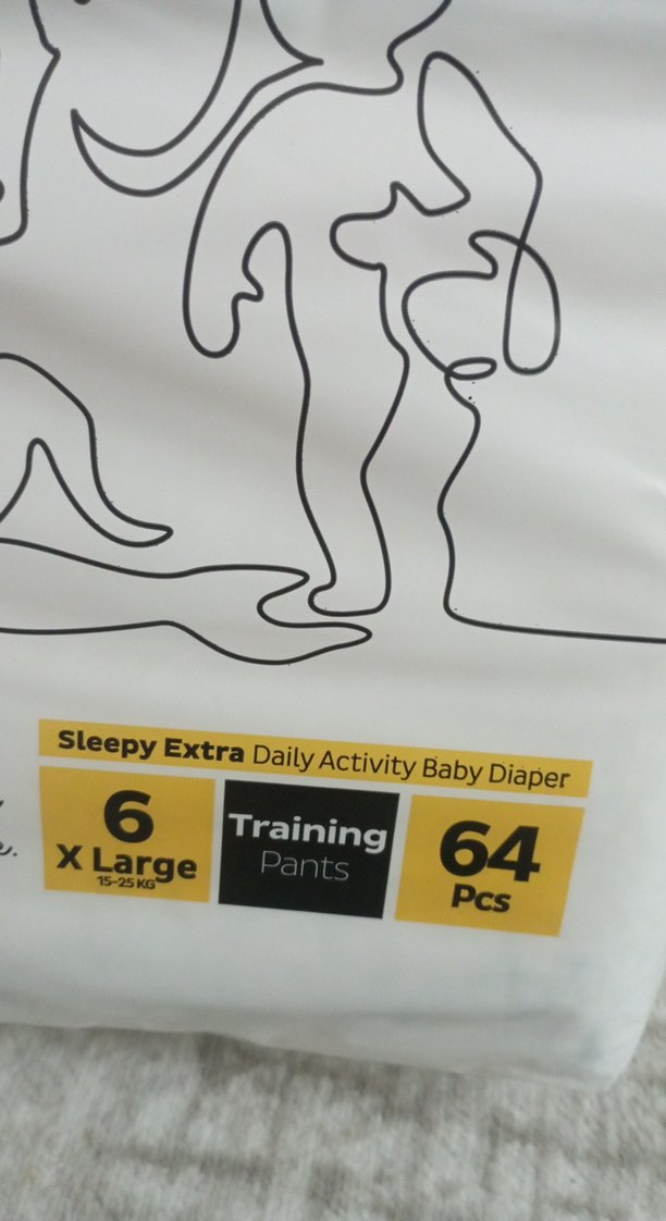 Sleepy Extra Organik Pamuklu X Large Bebek Bezi 2 paket - Görsel 2