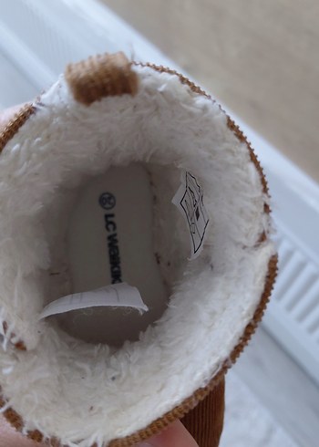 Erkek Çocuk Kahverengi Süet Ev Terliği - Görsel 2