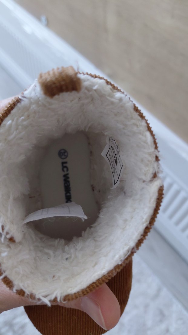 Erkek Çocuk Kahverengi Süet Ev Terliği - Görsel 2