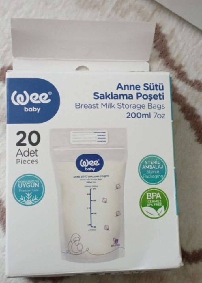 Süt saklama poşeti - Görsel 2