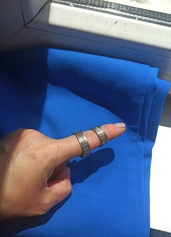 Gümüş alyans takım  - Görsel 5