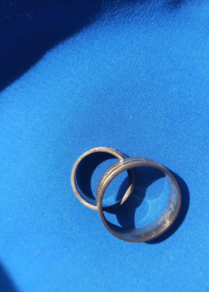 Gümüş alyans takım  - Görsel 3