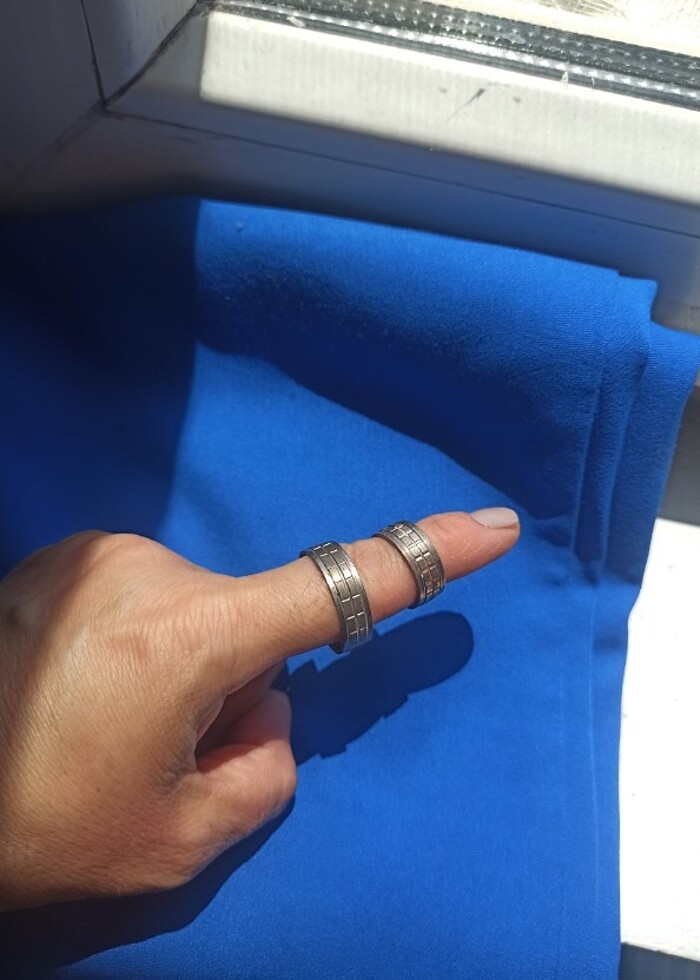 Gümüş alyans takım  - Görsel 5