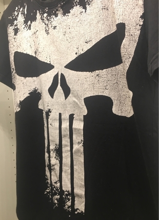 s Beden çeşitli Renk Punisher T-shirt ü