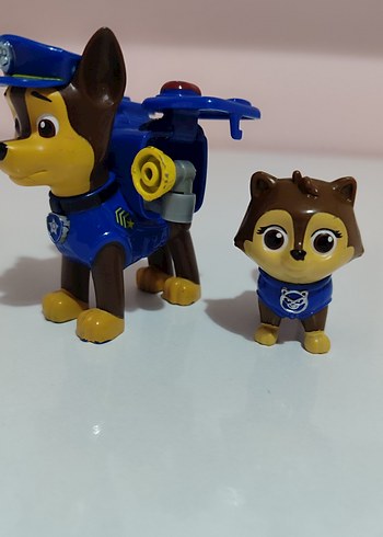 Paw Patrol paw patrol chase figür ve hamdingır kedisi