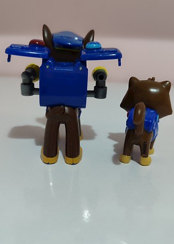 Beden Renk paw patrol chase figür ve hamdingır kedisi