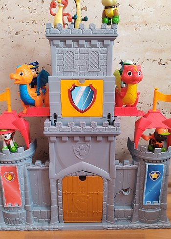 Beden paw patrol rescue knights castle oyun seti