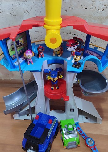  Beden kırmızı Renk Paw Patrol gözetleme kulesi