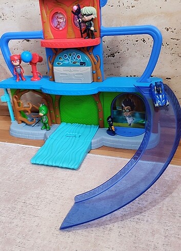 Beden mavi Renk Pijamaskeliler karagahı pj mask